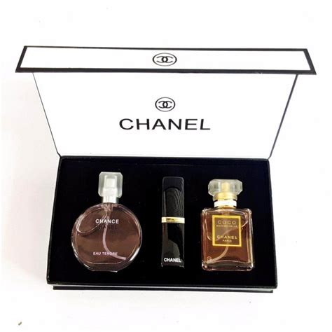 chanel coco perfume set